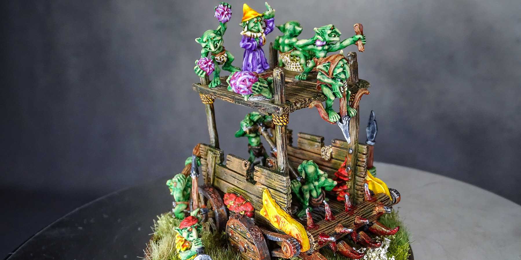 Showcase: Gloomspite Gitz: Snotling Pump Wagon