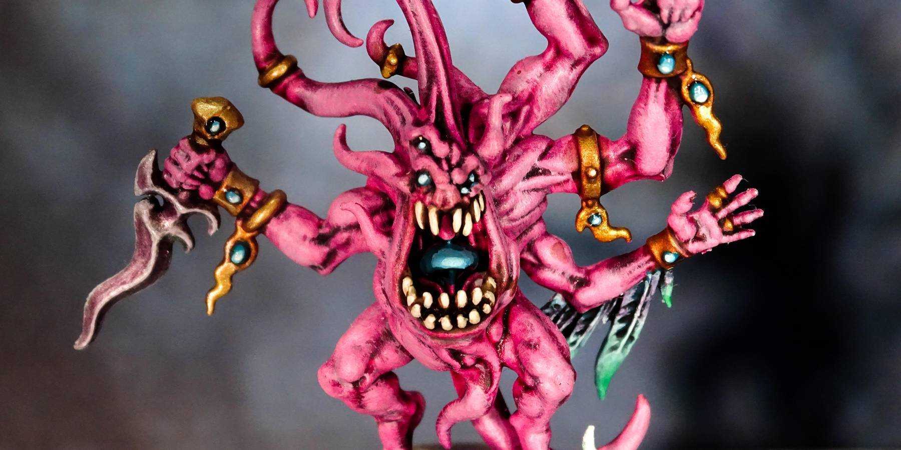Showcase: Warhammer Quest Silver Tower Pink Horrors