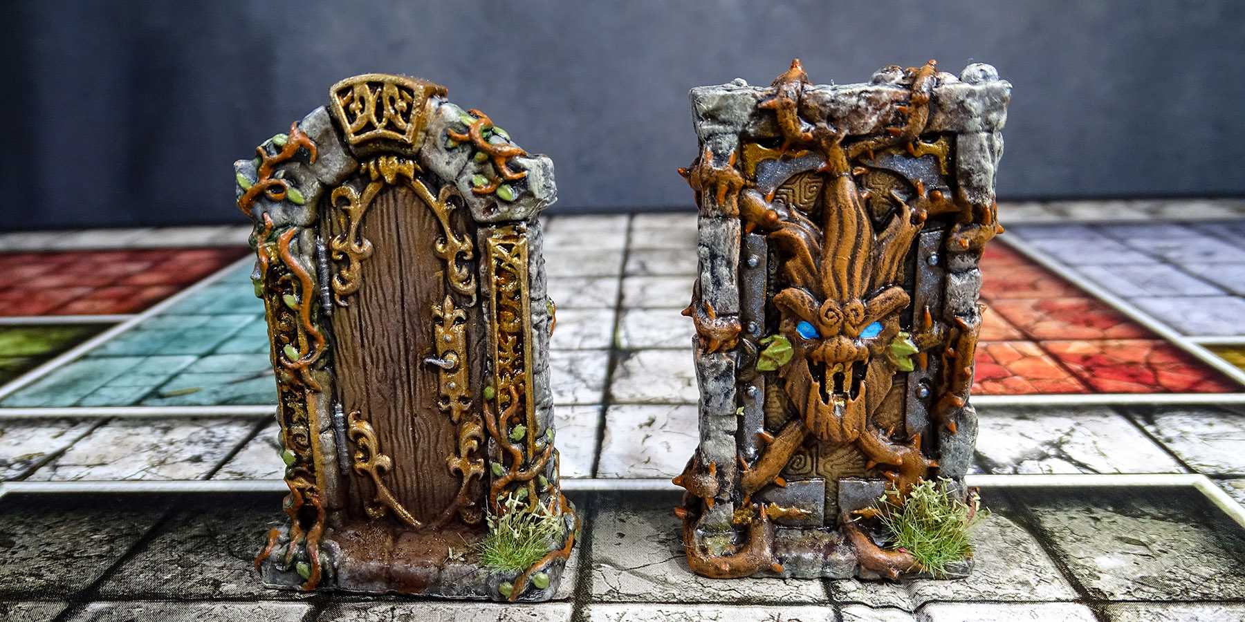 Showcase: Heroquest Rise of the Dread Moon Doors