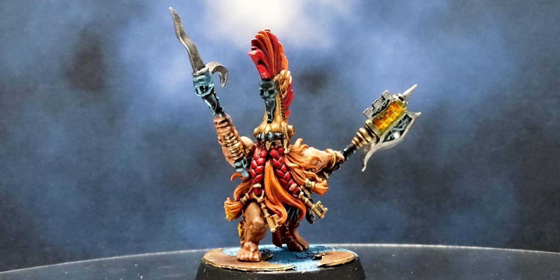 Showcase: Warhammer Quest Silver Tower Fyreslayer Doomseeker