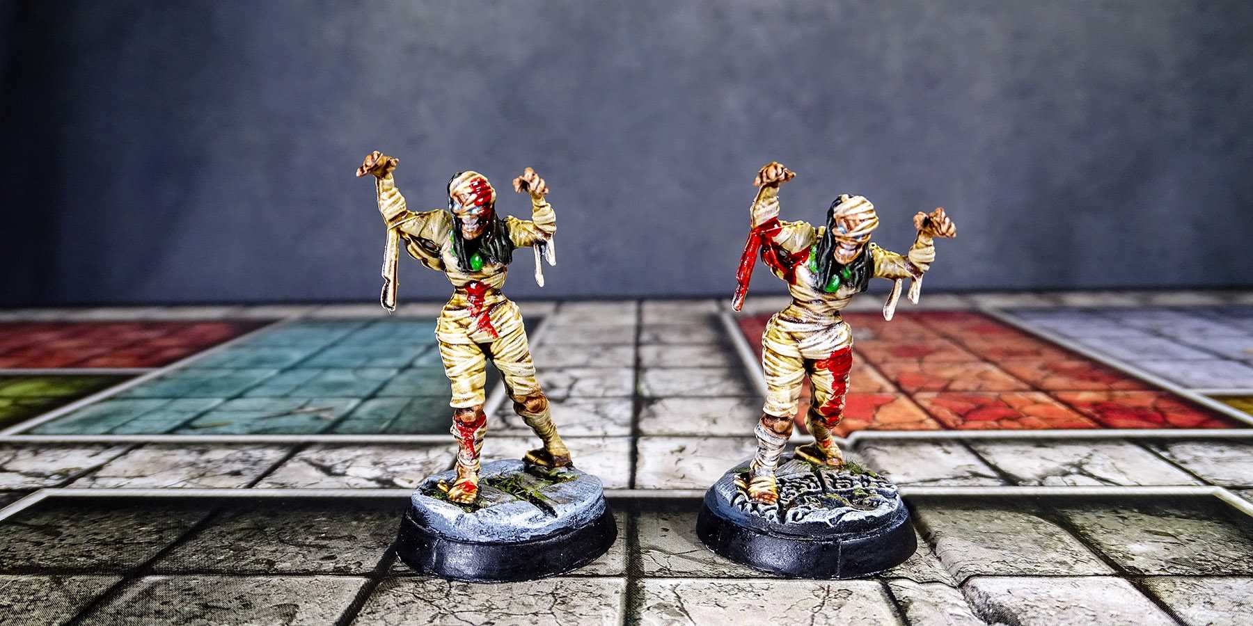 Showcase: Heroquest Spirit Queens Torment Mummies