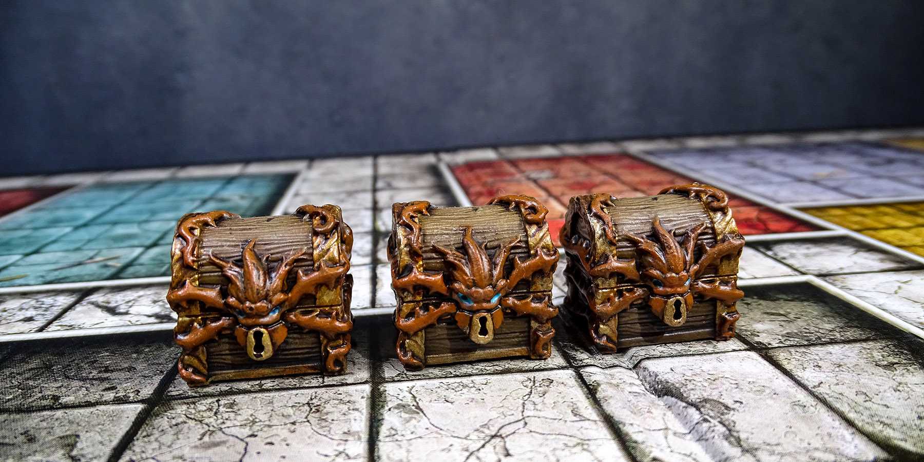 Showcase: Heroquest The Mage of the Mirror Chests