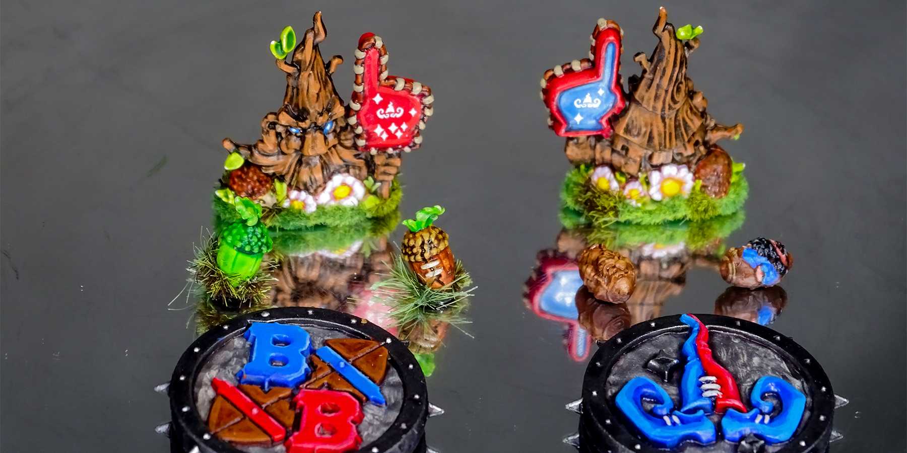 Showcase: Blood Bowl: Glimdwarrow Groundhogs Tokens