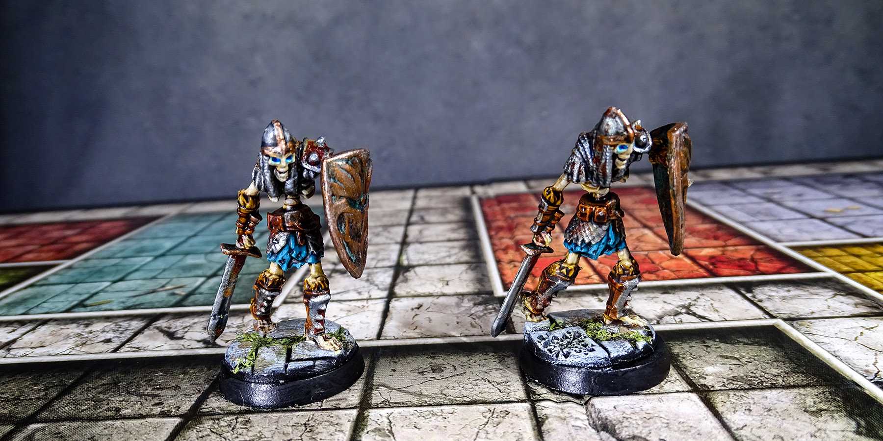 Showcase: Heroquest Spirit Queens Torment Skeletons